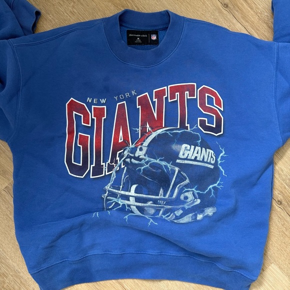 Abercrombie and fitch sweatshirt giants M - Picture 2 of 3